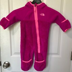 The North Face Chimboraza Pink Sherpa Full Zip